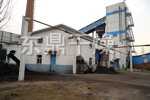 現場觀摩之山西省忻州原平市晉龍洗煤廠500噸煤泥烘干機