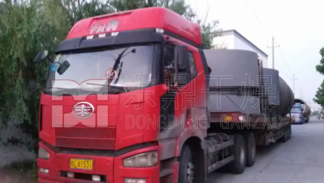 東鼎煤泥烘干機發貨