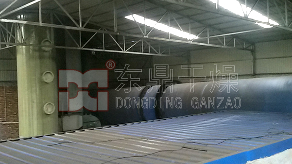 山西煤泥烘干機一線現場