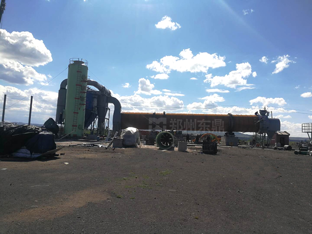 內蒙古興和煤泥烘干機現場